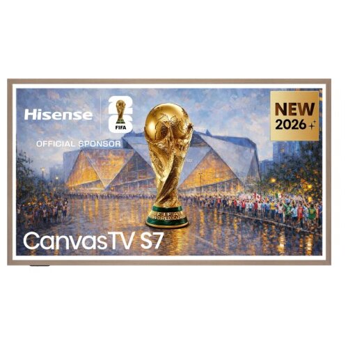 Hisense TV QLED 65S7S Canvas 4K TV, 144 Hz Cene