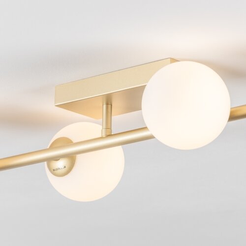  Brilagi - LED plafonski luster MILLA 4xG9/3W/230V zlatna/bela Slike