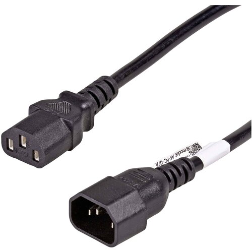 Akyga tok priključni kabel [1x ženski konektor IEC C13\, 10 A - 1x mo&scaron;ki konektor IEC\, C14] 3.00 m črna, (20414351) Cene