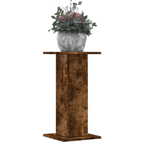 vidaXL Stojalo za rastline 2 kosa dimljeni hrast 30x30x60 cm inž. les Cene