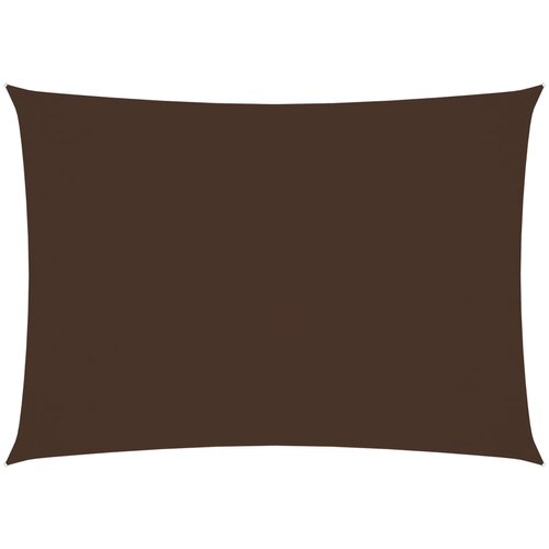 VidaXL Senčno jadro oksford blago pravokotno 2,5x4 m rjavo Slike