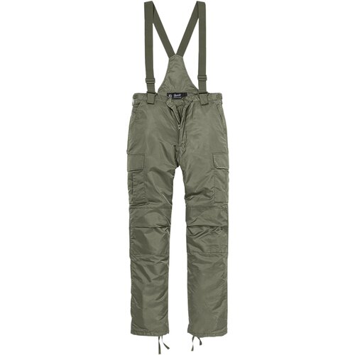 Brandit Thermal Dungarees olive Slike
