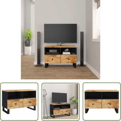 The Living Store TV omarica 70x33x46 cm trden mangov les - TV Omarica, (21738325) Cene