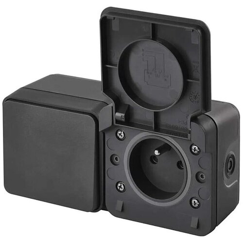 Kućni prekidač naizmenične struje sa utičnicom, 250 V / 16 A, IP55 Cene