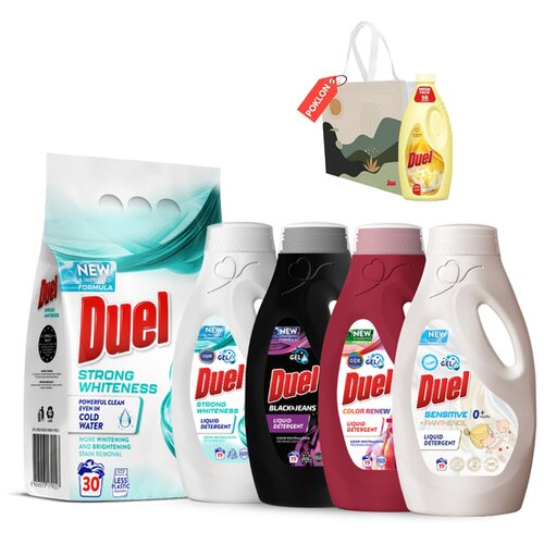 Duel Paket za veš + Poklon omekšivač Soft lotus 2.45l i ceger Cene