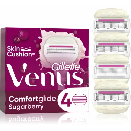 Gillette Venus ComfortGlide Sugarberry nadomestne britvice 4 kos