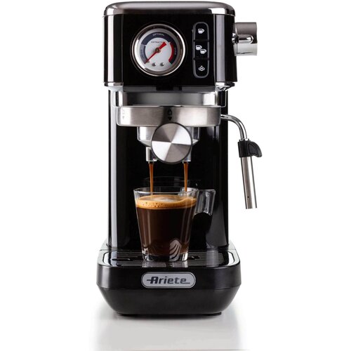 Ariete Aparat za espresso kavo 1381, 15 bar, 1300 W, črni kovinski, (5000117817) Cene