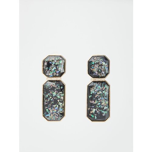 Reserved earrings - večbarvno Slike
