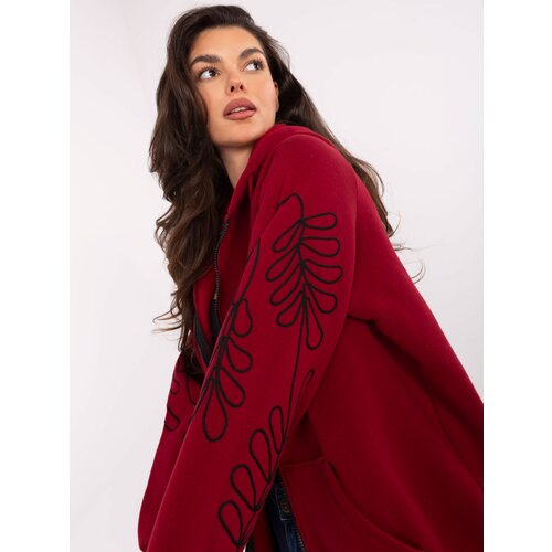 RELEVANCE Sweatshirt-RV-BL-A911.22-burgundy Slike