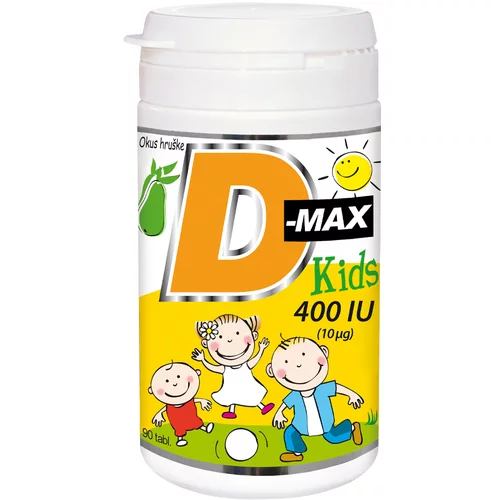  Vitabalans D-Max Kids, žvečljive tablete