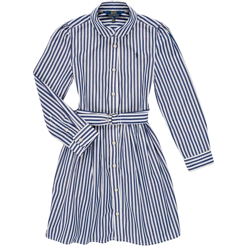 Polo Ralph Lauren Kratke obleke LIVIA Modra