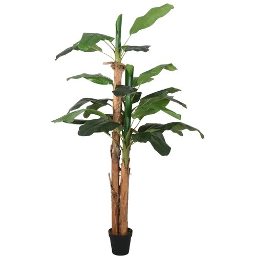  Umjetno stablo banane 18 listova 150 cm zeleno Cene
