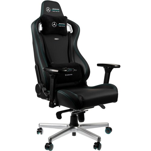 Noblechairs Epic Pu usnjeni stol Mercedes-Amg Petronas Formula One Team, (21167586) Cene
