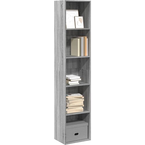 VidaXL Regal za knjige boja hrasta 40x30x189 cm konstruirano drvo Slike