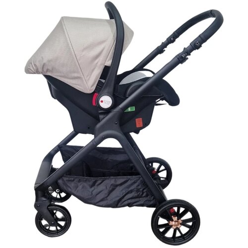 Bbo kolica za bebe 3u1 mamamia beige, 0m+ Slike