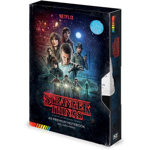 Pyramid International PYRAMID STRANGER THINGS V A5 PREMIUM NOTEBOOK Slike