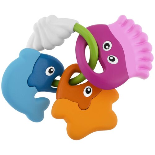 Chicco Baby Senses grizalo 3m+ Fish 1 kos Slike