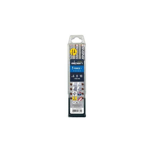ALPEN Svrdla za udarnu bušilicu SDS-plus Force X 3-dj. set Cijene
