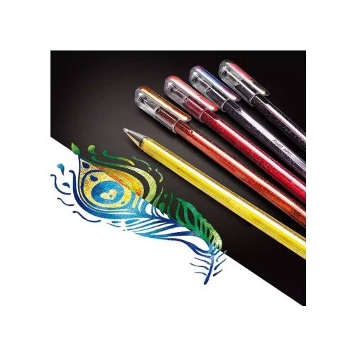 Pentel gel olovka dual metalic set 4/1 ( p.k110xz4 ) Cene