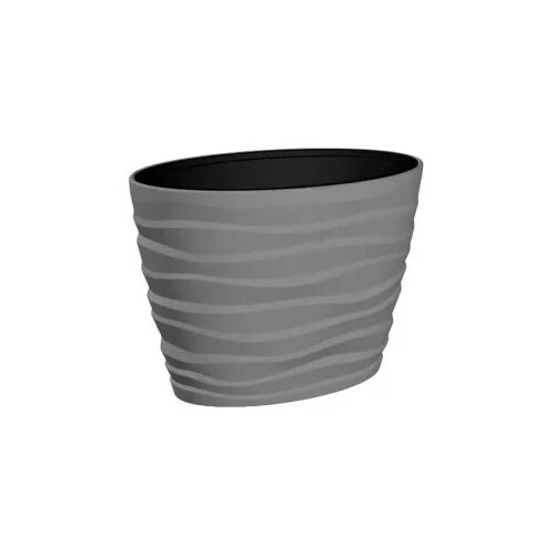 Gardino saksija BORA siva oval 60x39x58cm Slike