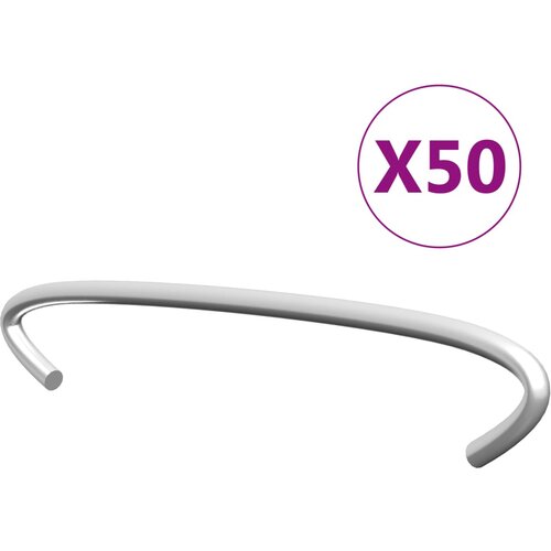 vidaXL Kavlji za gabion 50 kosov pocinkano jeklo 10 cm Cene