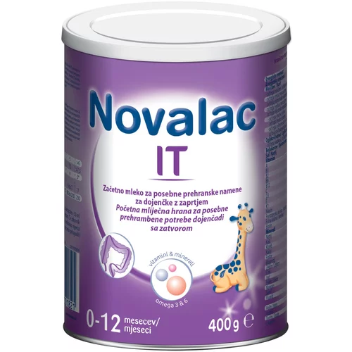 Novalac it 400 g - adaptirano mleko - zaprtje