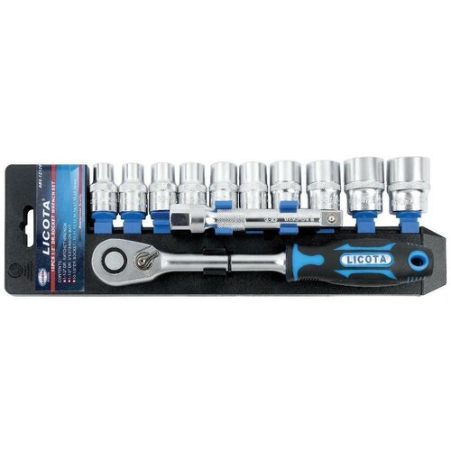 Boni-shop 12-delni Industrijski Komplet Nasadnih Ključev z Super Lock Sistemom in Ergonomičnim Ročajem, (5000221859) Cene
