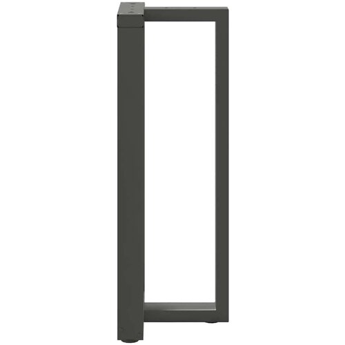  Noge barski stol T-oblika 2kom antracit 50x35x(100-101)cm čelik Slike