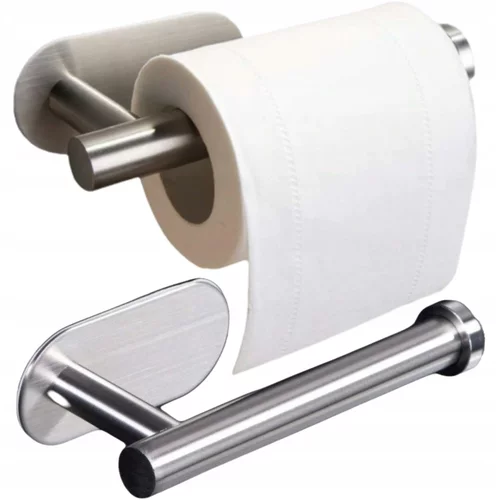 INOX samoljepljivi 3M držač toalet papira 17cm