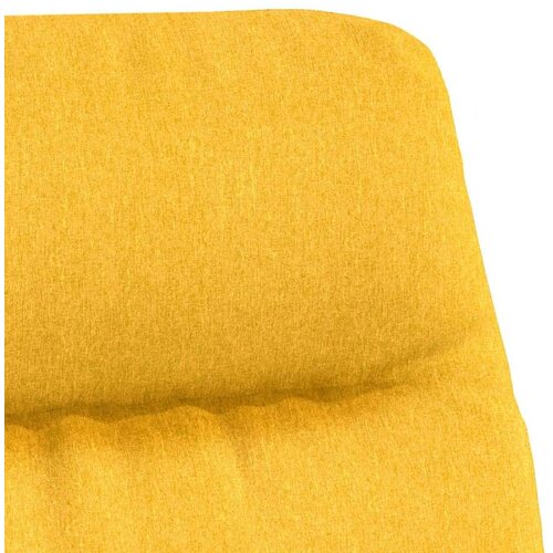  Stolica za opu&amp;scaron;tanje od tkanine sa stolcem boja senfa Slike
