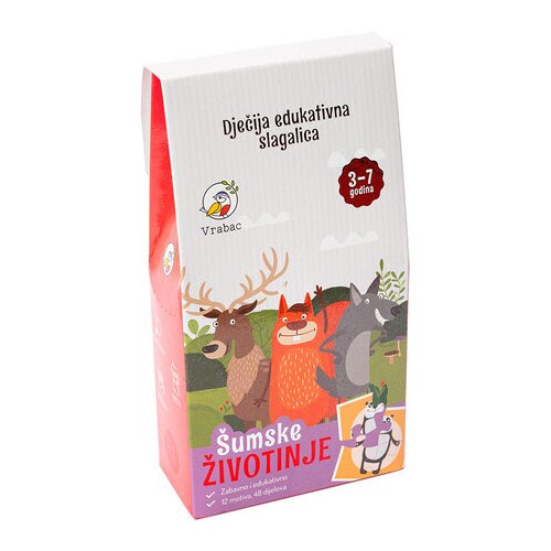 MO Puzle Fun Mini &amp;Scaron;umske životin Slike