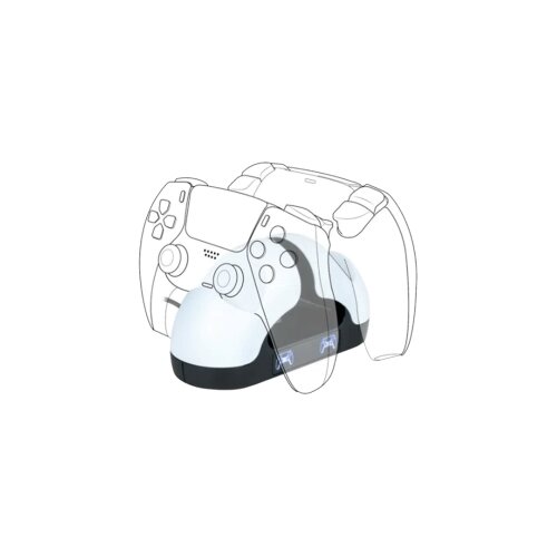 Bigben Dual Charging Station V3 (2 x Dualsense PS5 Controller) PS5DUALCHARGERV3 Slike