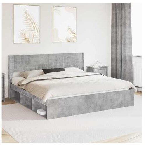vidaXL Uzglavlje Betonska siva PB - Betonska siva 180 cm Cijene