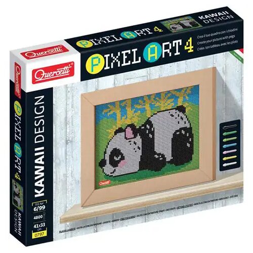 Quercetti Pixel Art 4 Kawaii Panda čavlići Cijene