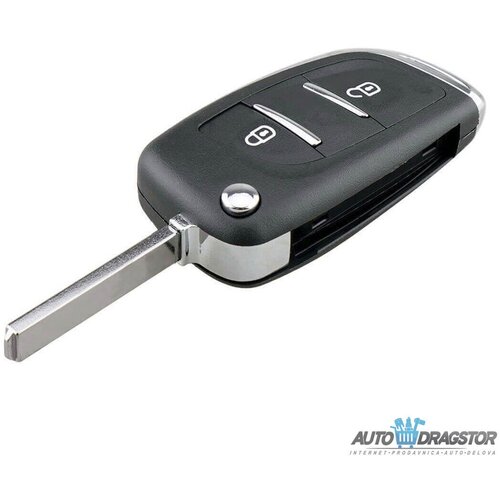 888 Car Accessories kućište oklop ključa 2 dugmeta za peugeot/citroen VA2 modifikacija E31-AP000 Cene