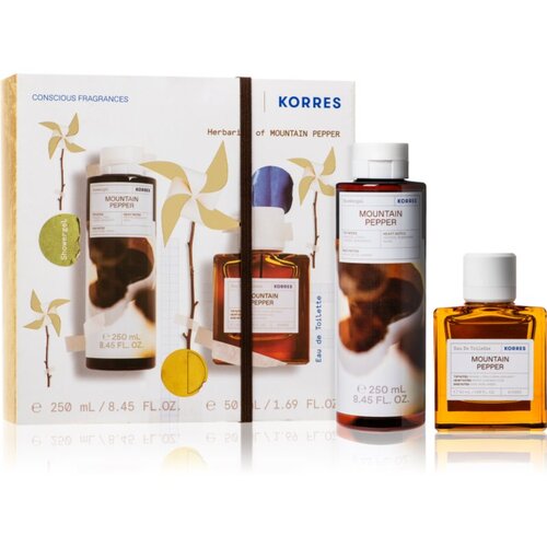 Korres Mountain Pepper darilni set uniseks odišavljen Cene