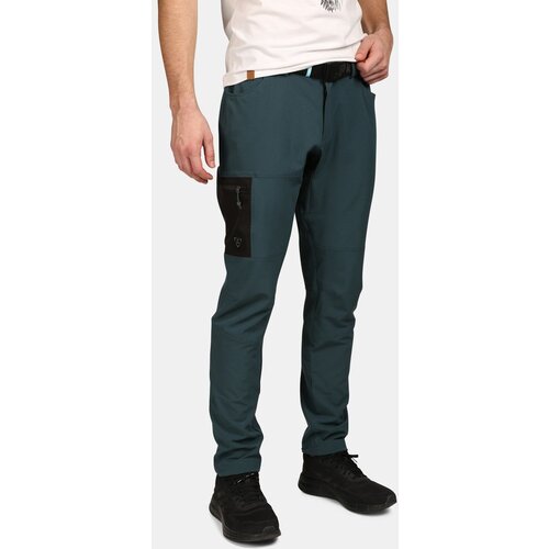 Kilpi Men's outdoor pants LIGNE-M Dark green Cene