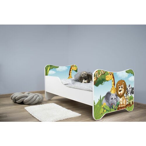 Happy Kitty dečiji krevet africa 140x70cm Slike