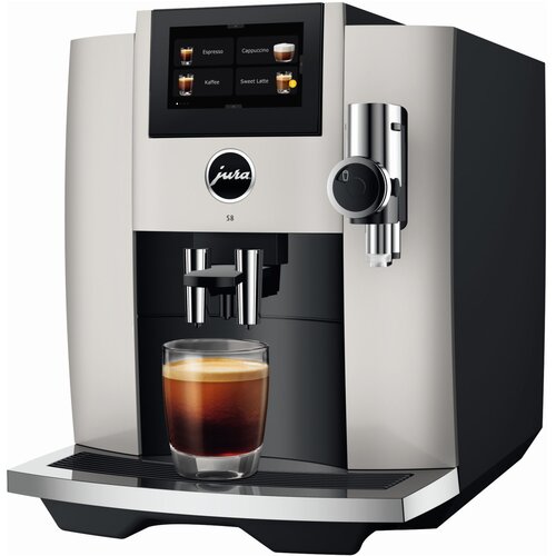 Jura S8 (EB) Platin Kava aparat s 15483 potpunim automatizmom Slike