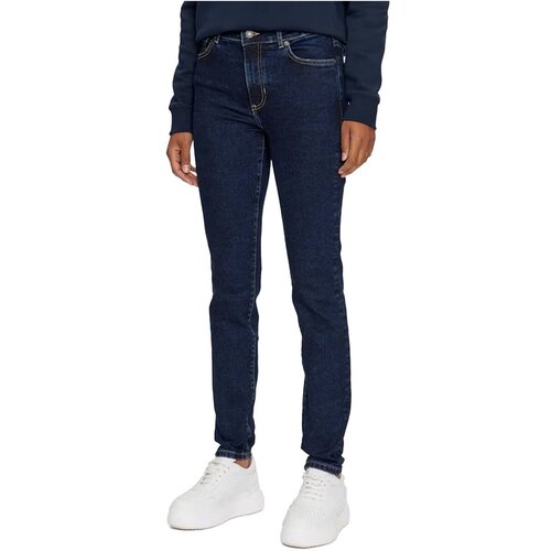 Guess Jeans skinny W4YA92 D5CB1 Modra Slike