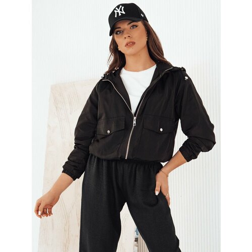 DStreet Women's transitional jacket BELIJ black Slike