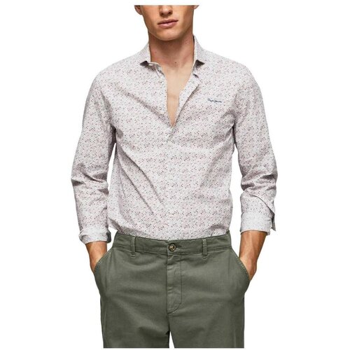 PepeJeans Srajce z dolgimi rokavi PM307804 800 Bela Cene