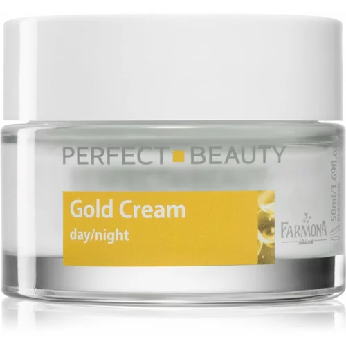 Farmona Perfect Beauty Gold krema proti gubam z zlatom 50 ml