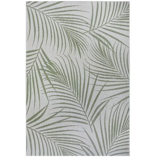 Ragami zeleno-sivi vanjski tepih flora, 160 x 230 cm