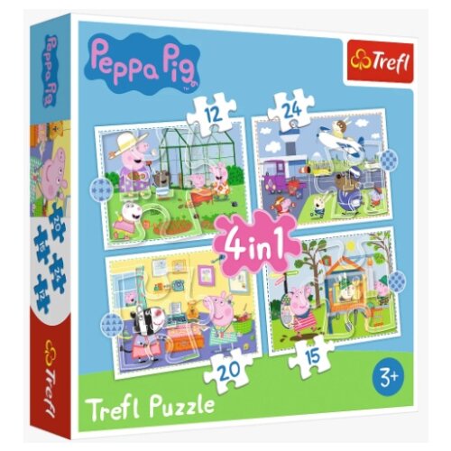Tref line puzzle 4 u 1 holiday ( T34359 ) Cene
