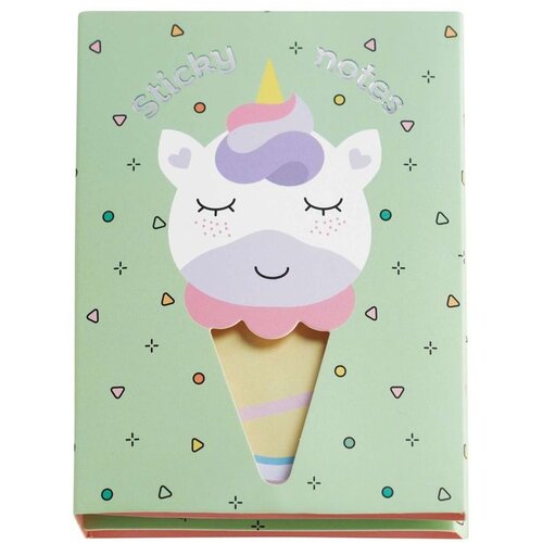 MiquelRius Set blok samoljepljivi i zastavice Back2Fun unicorn 10/1 MR7586 Slike
