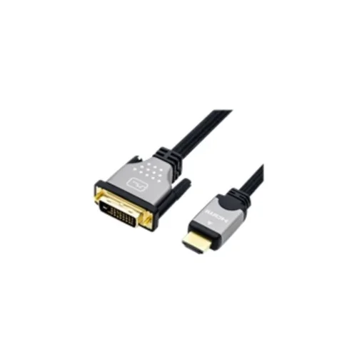 Roline DVI / HDMI priključni kabel DVI-D 24+1-polni utikač, HDMI A utikač 5.00 m crna, srebrna 5873-04-11T00:00:00.000+0