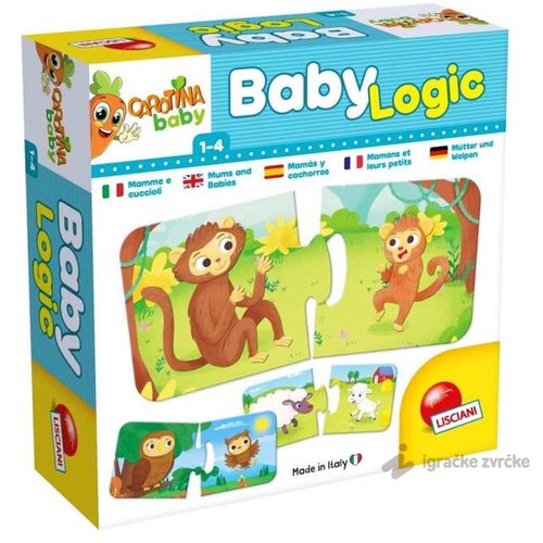 Lisciani carotina Slagalica za bebe MAMA I BEBA Cene