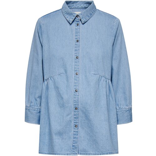 Only Maternity Bluza moder denim Slike