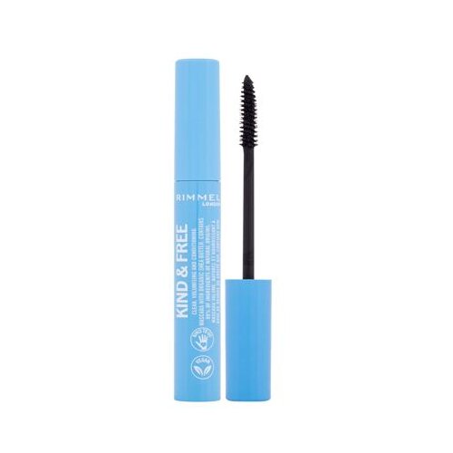 Rimmel London kind &amp;amp; free vodoodporna maskara za volumen, za podalja&amp;scaron;nje trepalnic, za nego trepalnic 7 ml odtenek 001 black Slike